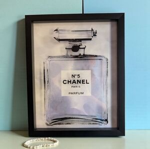 Fashion Framed Fashion Art Print Purple (New)